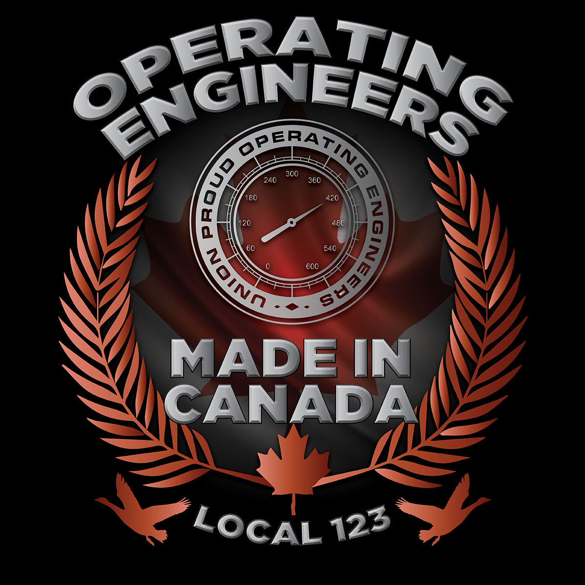 Operating Engineers Made In Canada Apparel