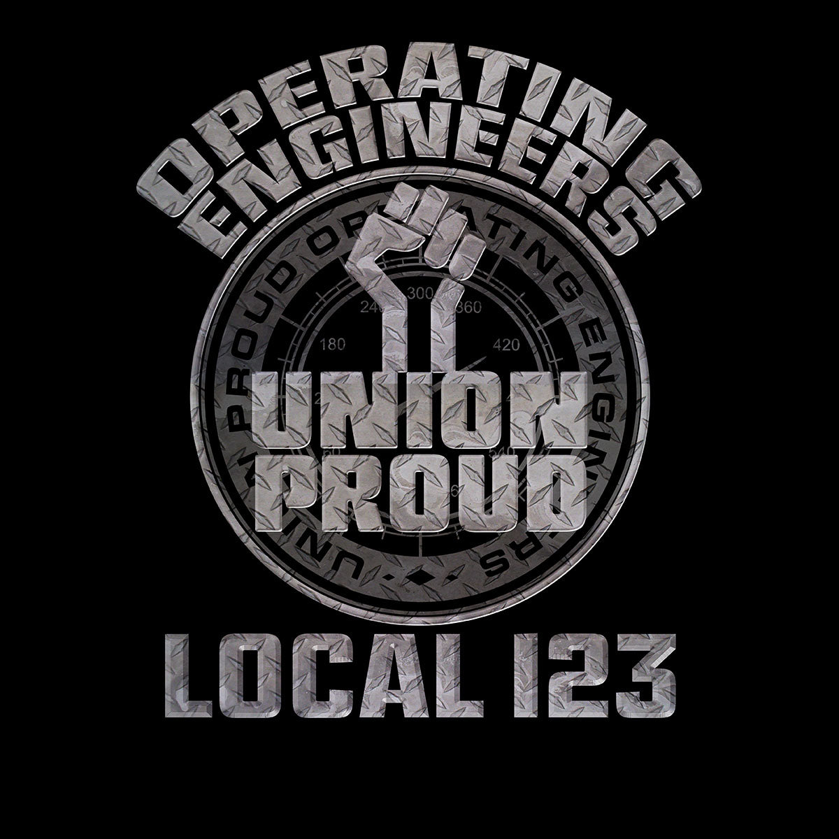 Operating Engineers Iron Fist Apparel