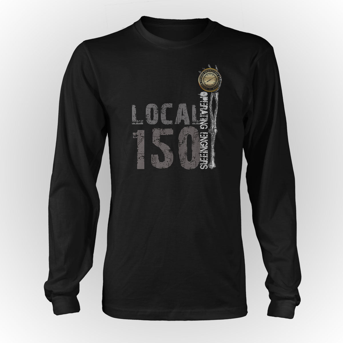 Operating Engineers Skeleton Hand Apparel