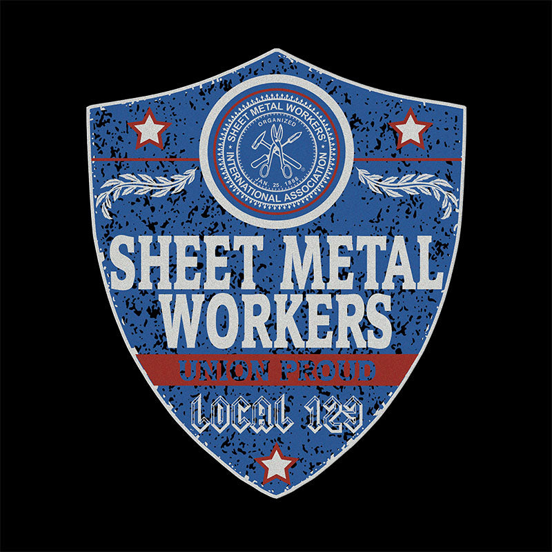 Sheet Metal Workers Blue Badge Apparel