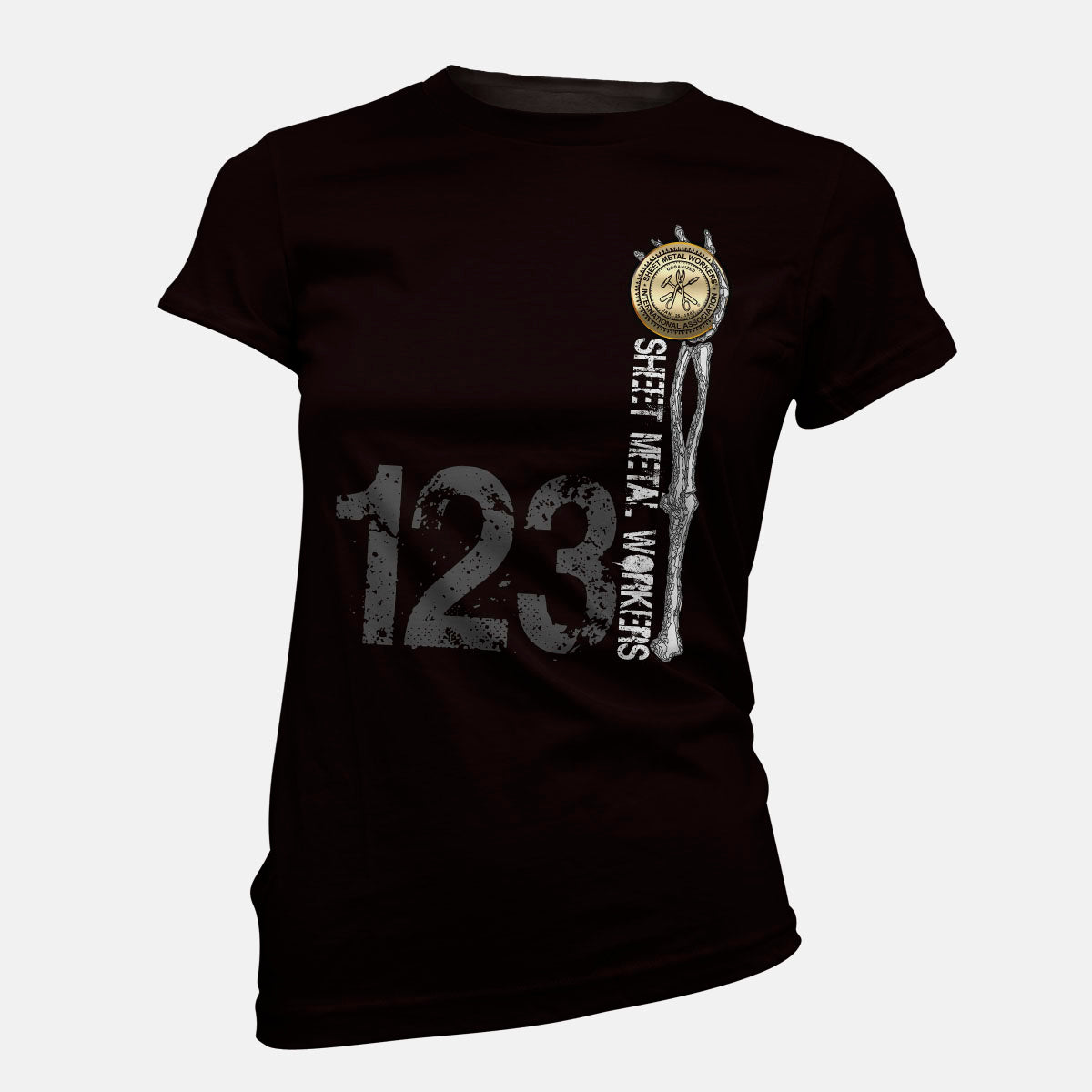 Sheet Metal Skeleton Hand Union Apparel