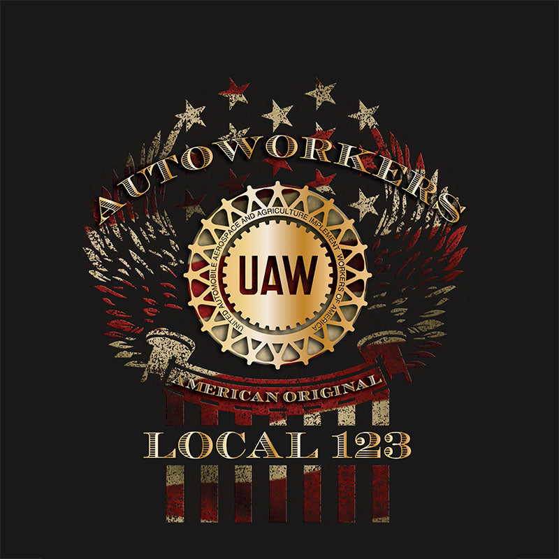 UAW Winged Decal