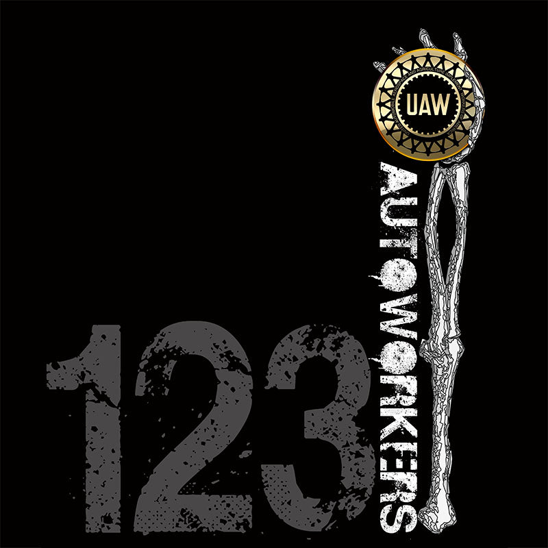 Autoworkers Skeleton Hand Union Apparel