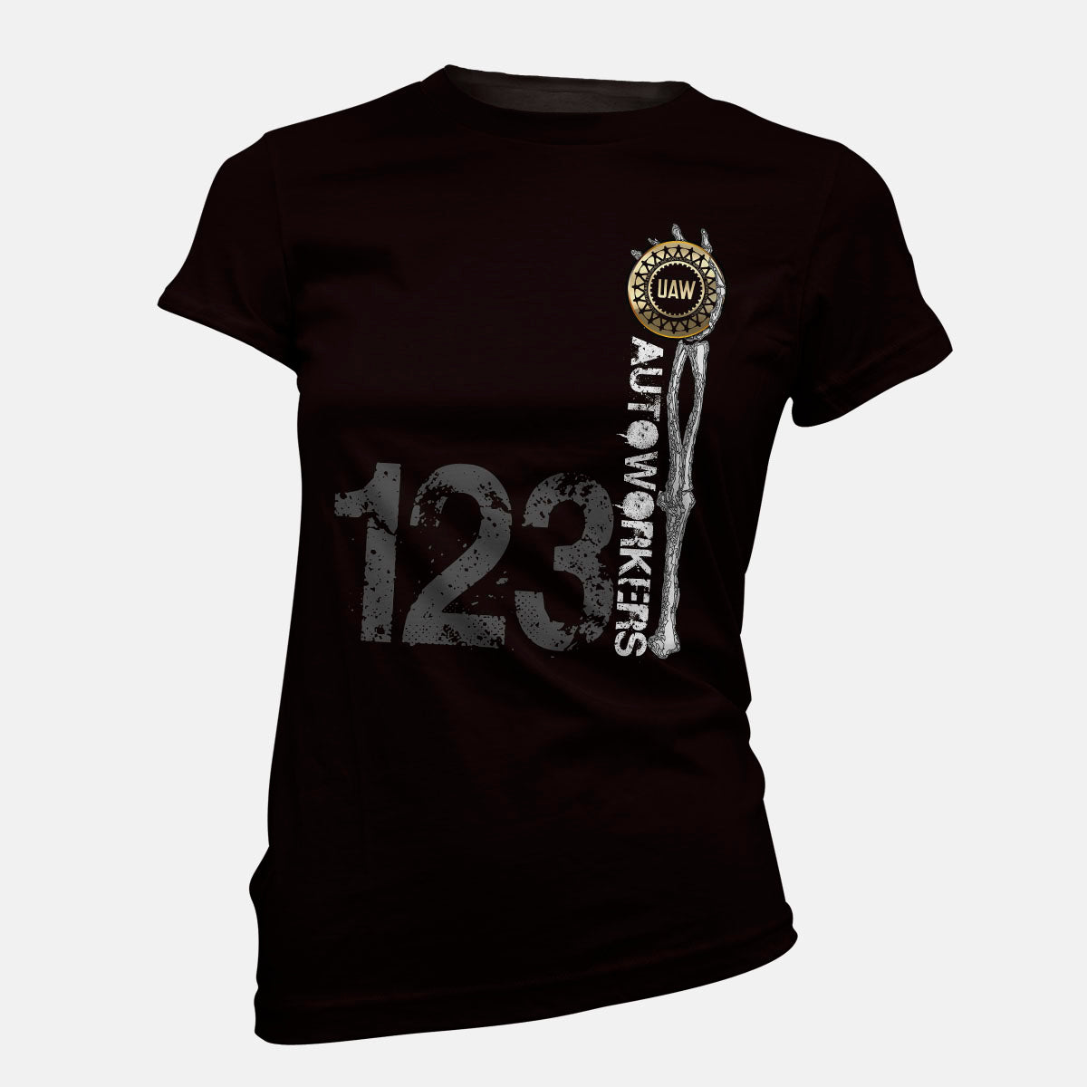 Autoworkers Skeleton Hand Union Apparel
