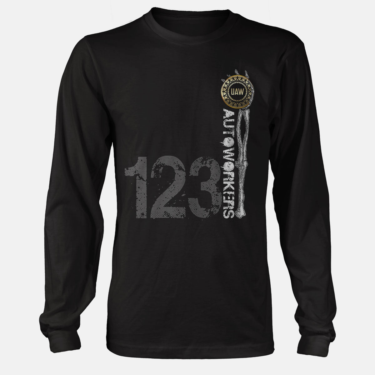 Autoworkers Skeleton Hand Union Apparel