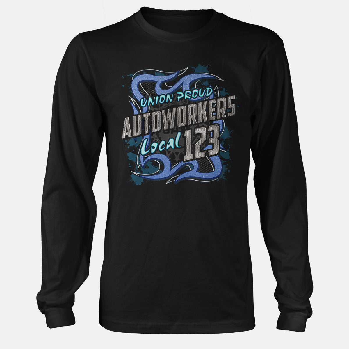 Autoworkers Blue Metal Union Apparel
