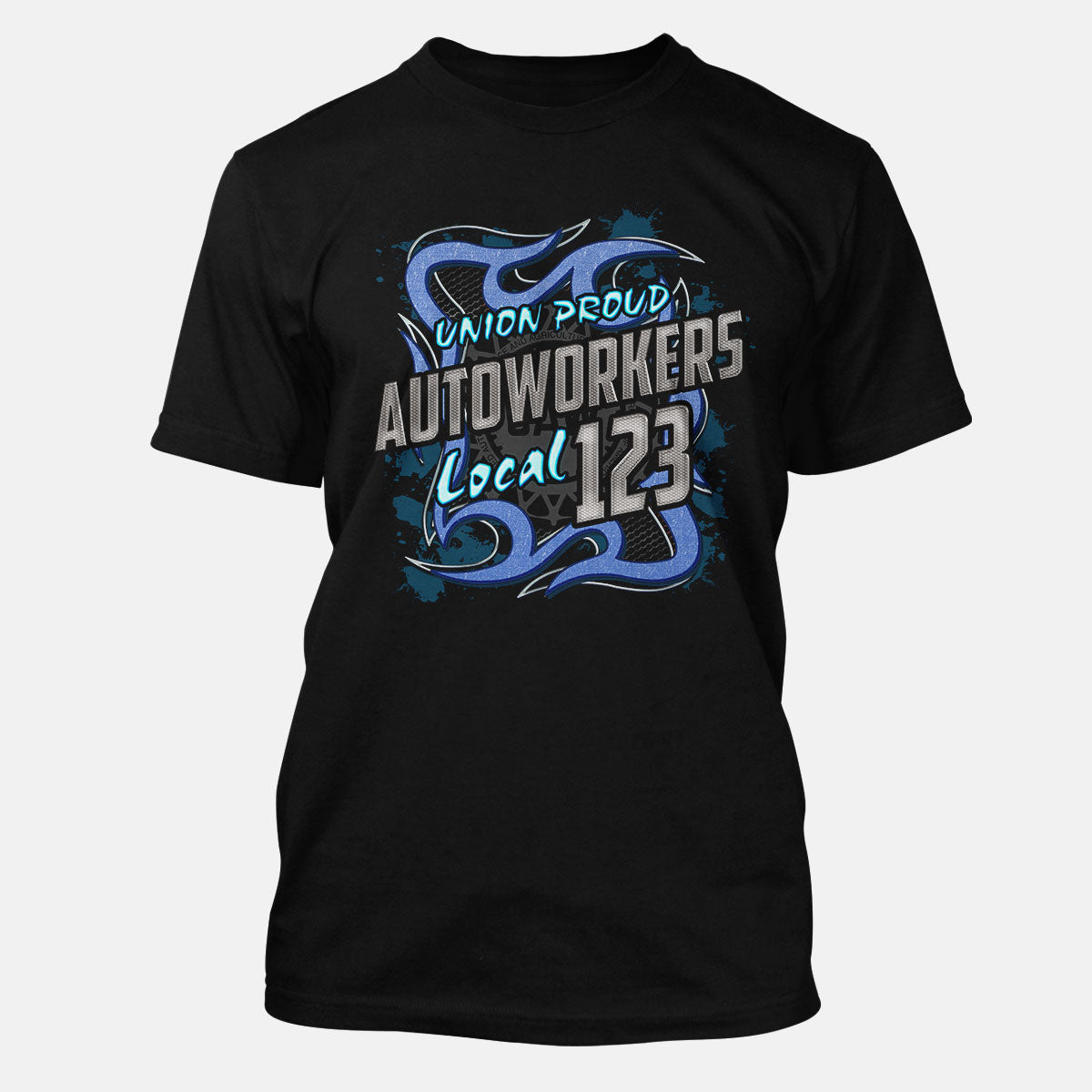 Autoworkers Blue Metal Union Apparel