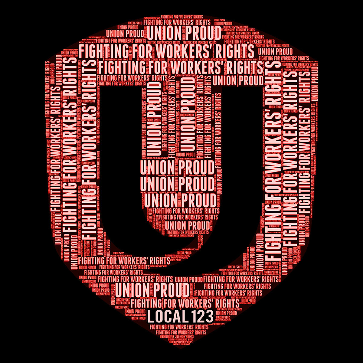 UNIFOR Word Cloud Decal