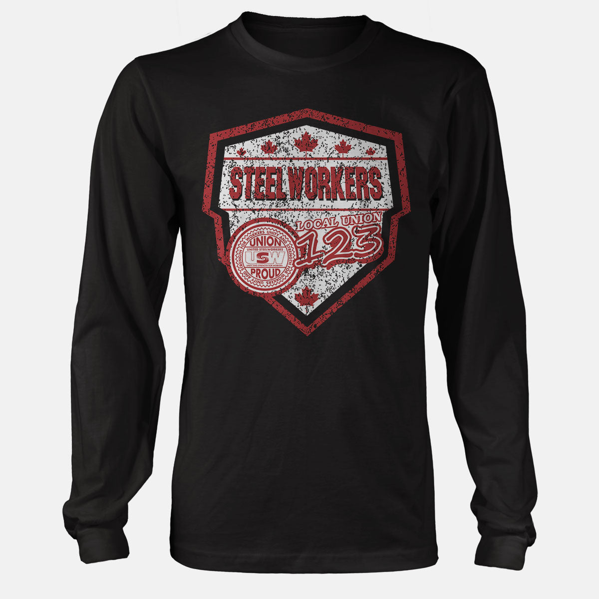 USW Steelworkers Canada Shield Union Apparel