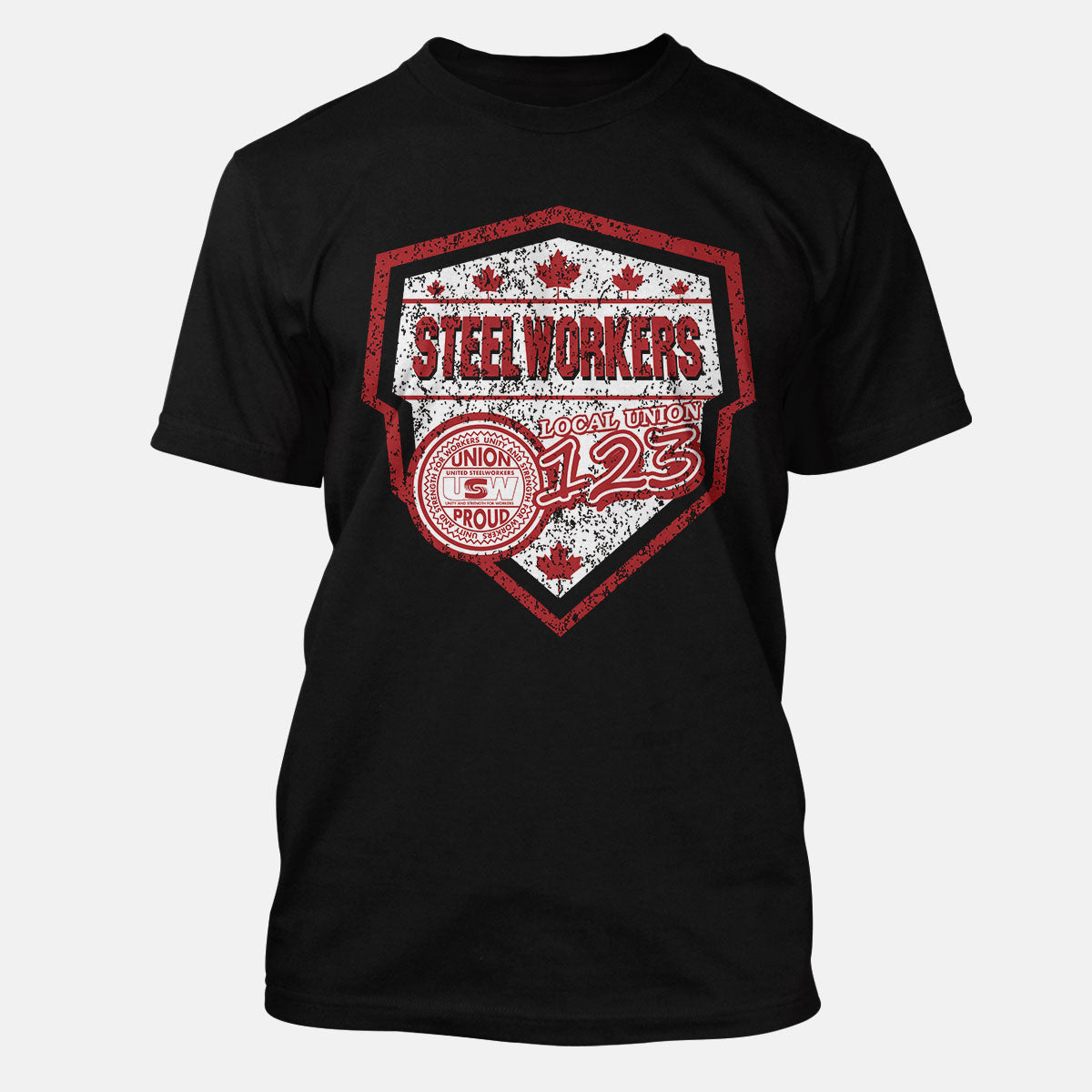 USW Steelworkers Canada Shield Union Apparel