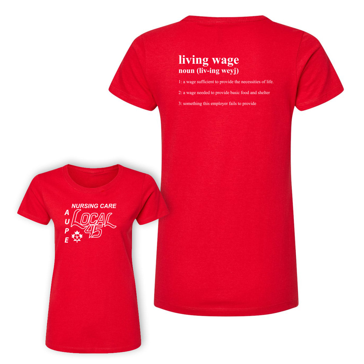 AUPE 45 - Living Wage Apparel