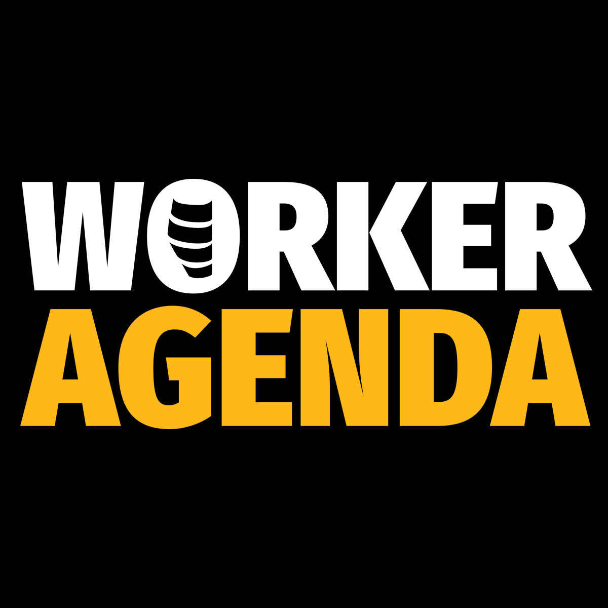 AFL - Worker Agenda White