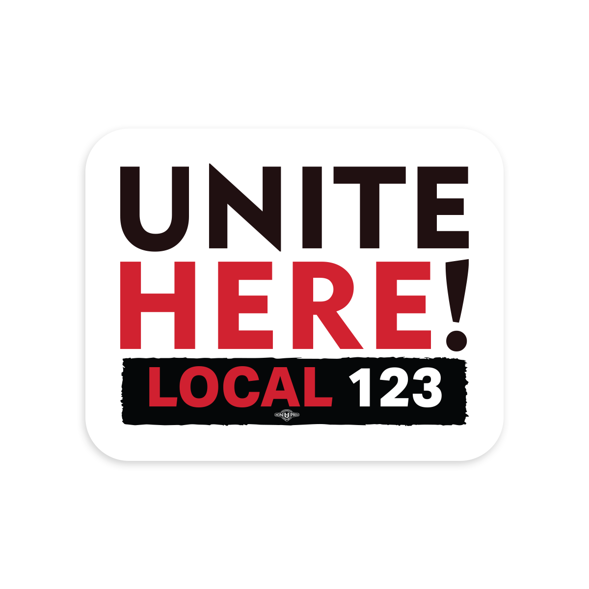 UniteHere! - Basic Logo Decal