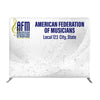 AFM - Customized 10'W x 90"H Wall Display Kit with Full Color Graphics Double Sided
