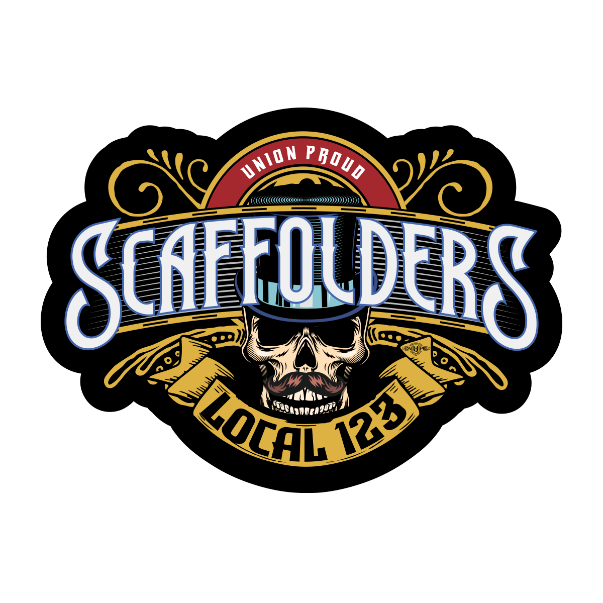 UBC - Scaffolders Skull Decal