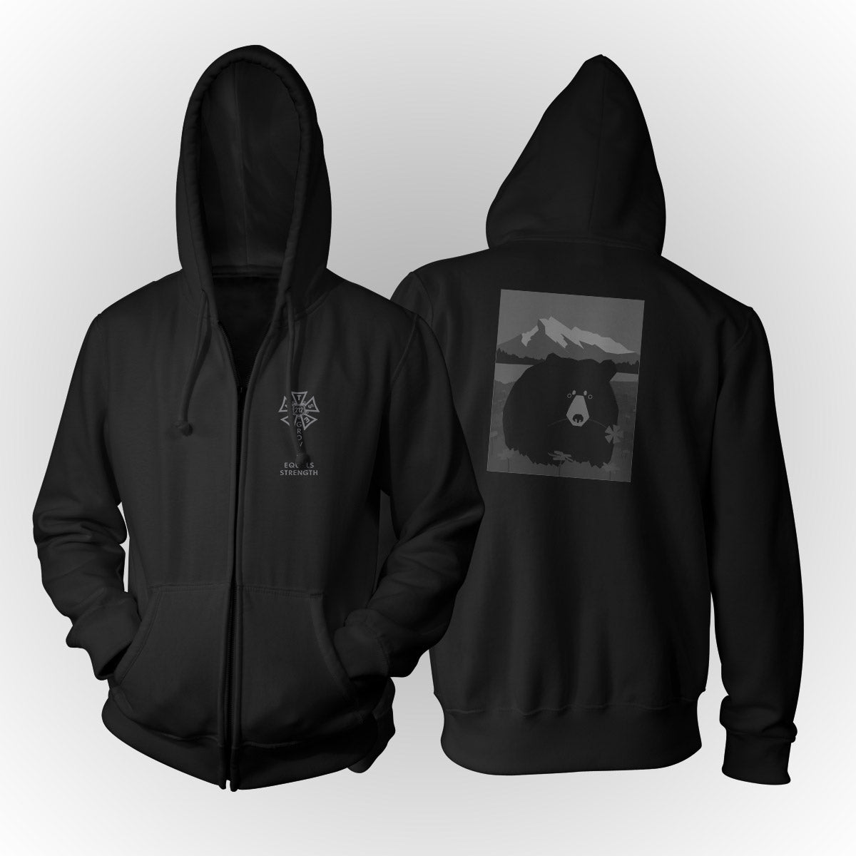 IATSE 212 - Bear Greyscale