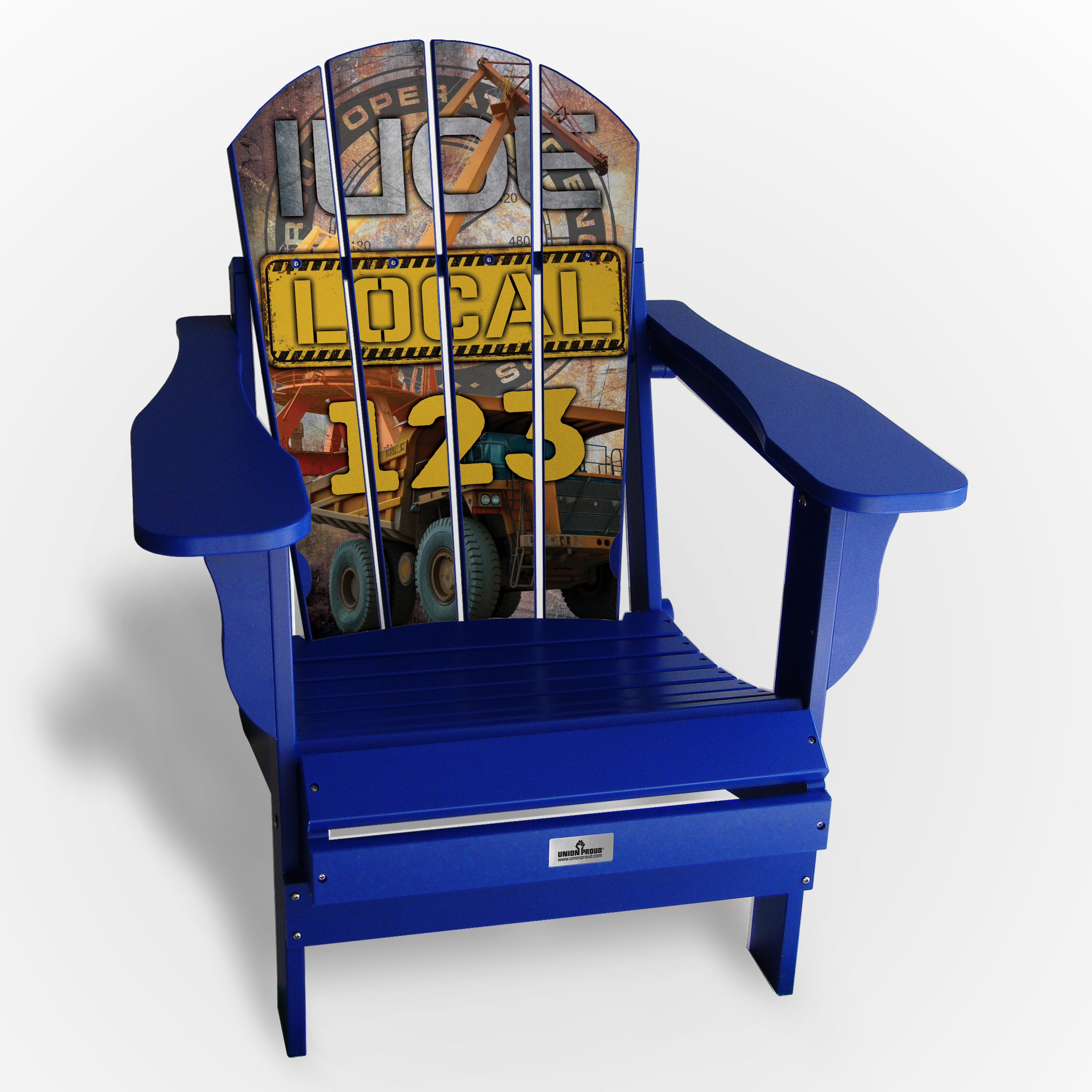 IUOE Adult Resin Folding Chair