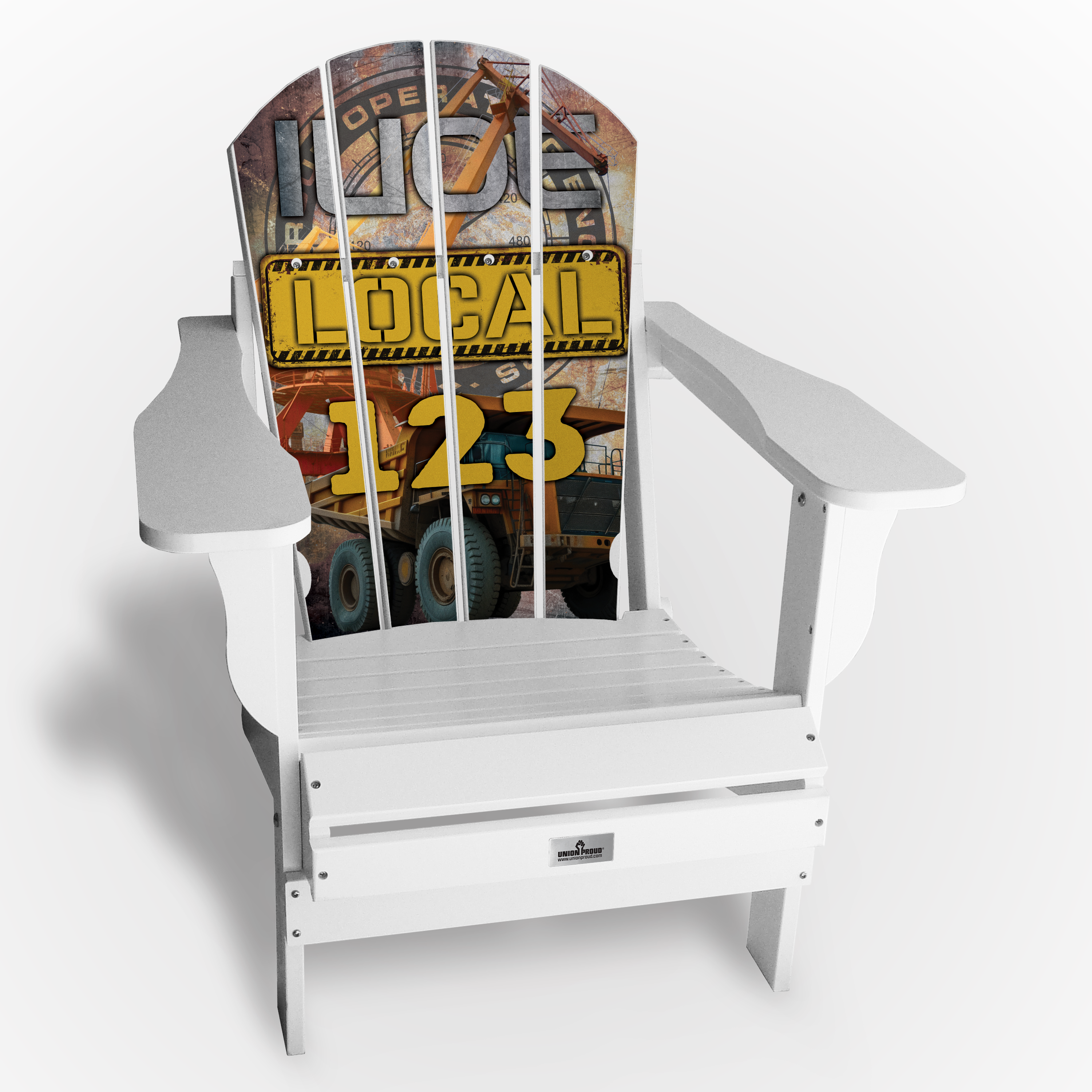IUOE Adult Resin Folding Chair