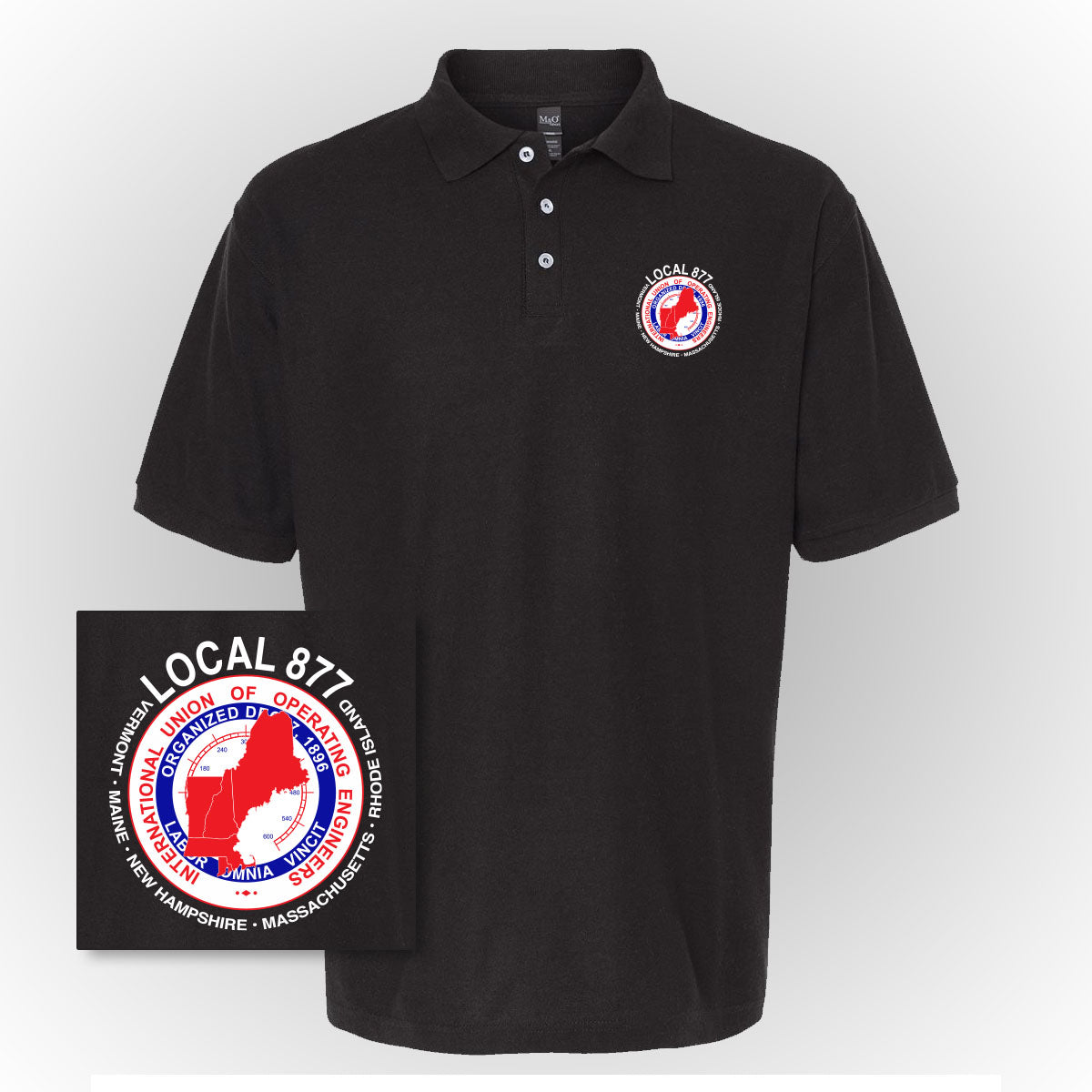 Basic Logo Polo - IUOE 877