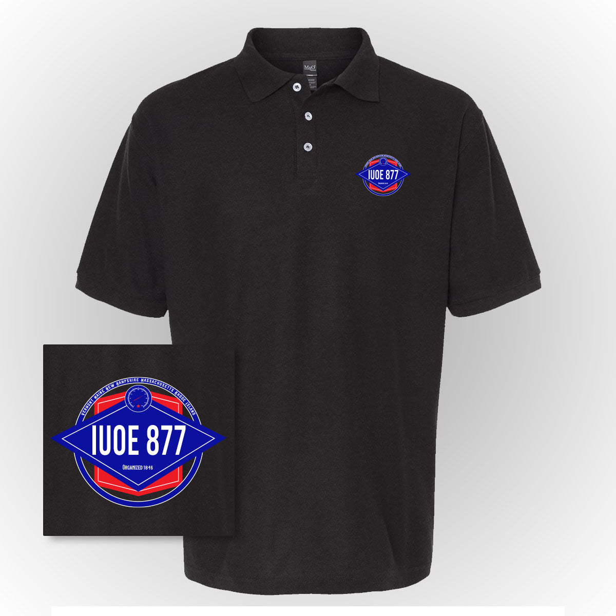Diamond Logo Polo - IUOE 877