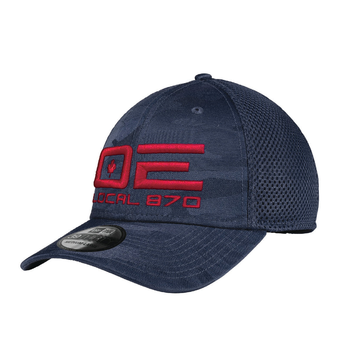 IUOE 870 - Tonal Camo Cap - RED Embroidery