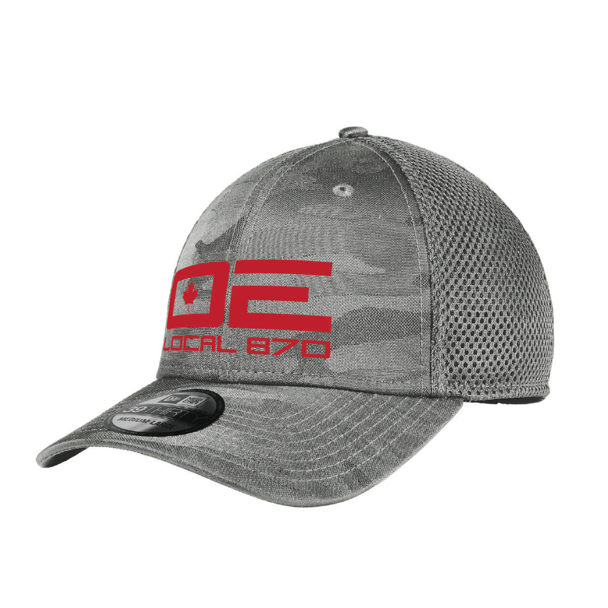 IUOE 870 - Tonal Camo Cap - RED Embroidery