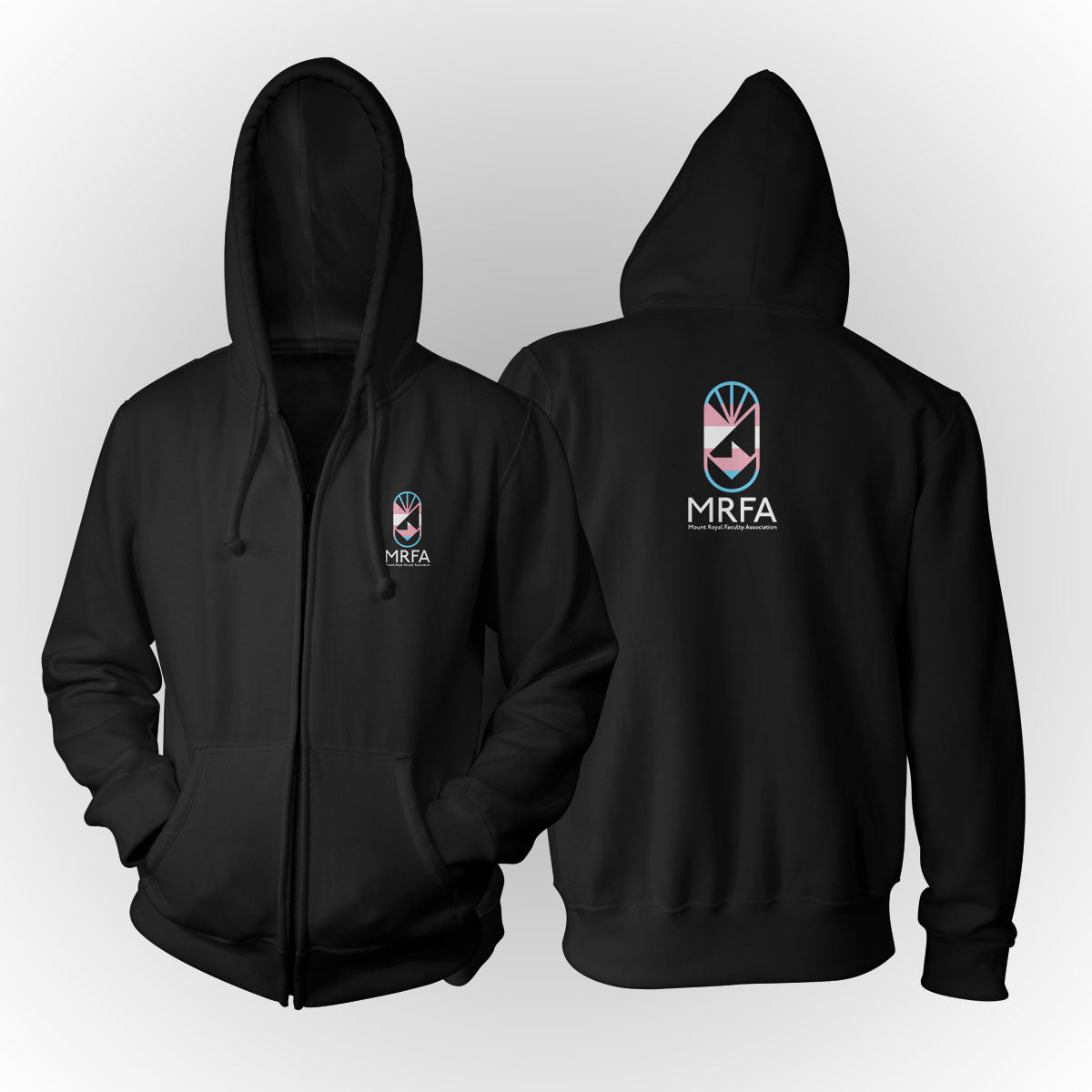 MRFA - Trans Flag (Black)