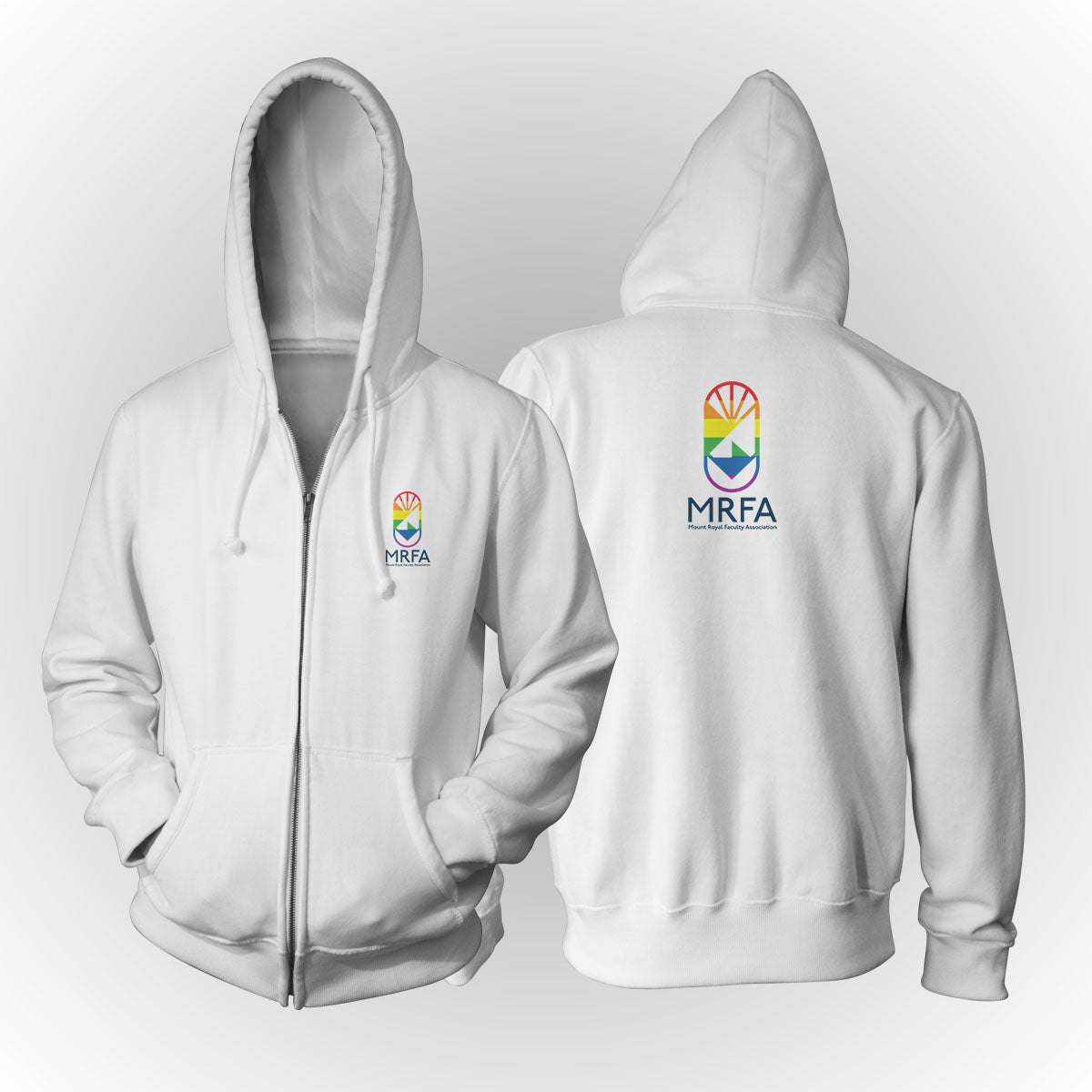 MRFA - Pride Flag (White)