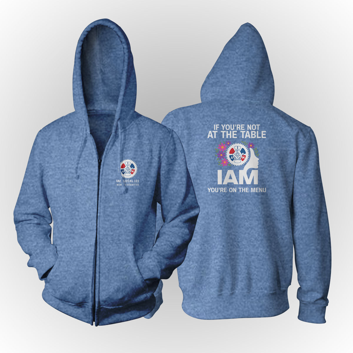 Machinists - At the Table Apparel (Heather Royal)