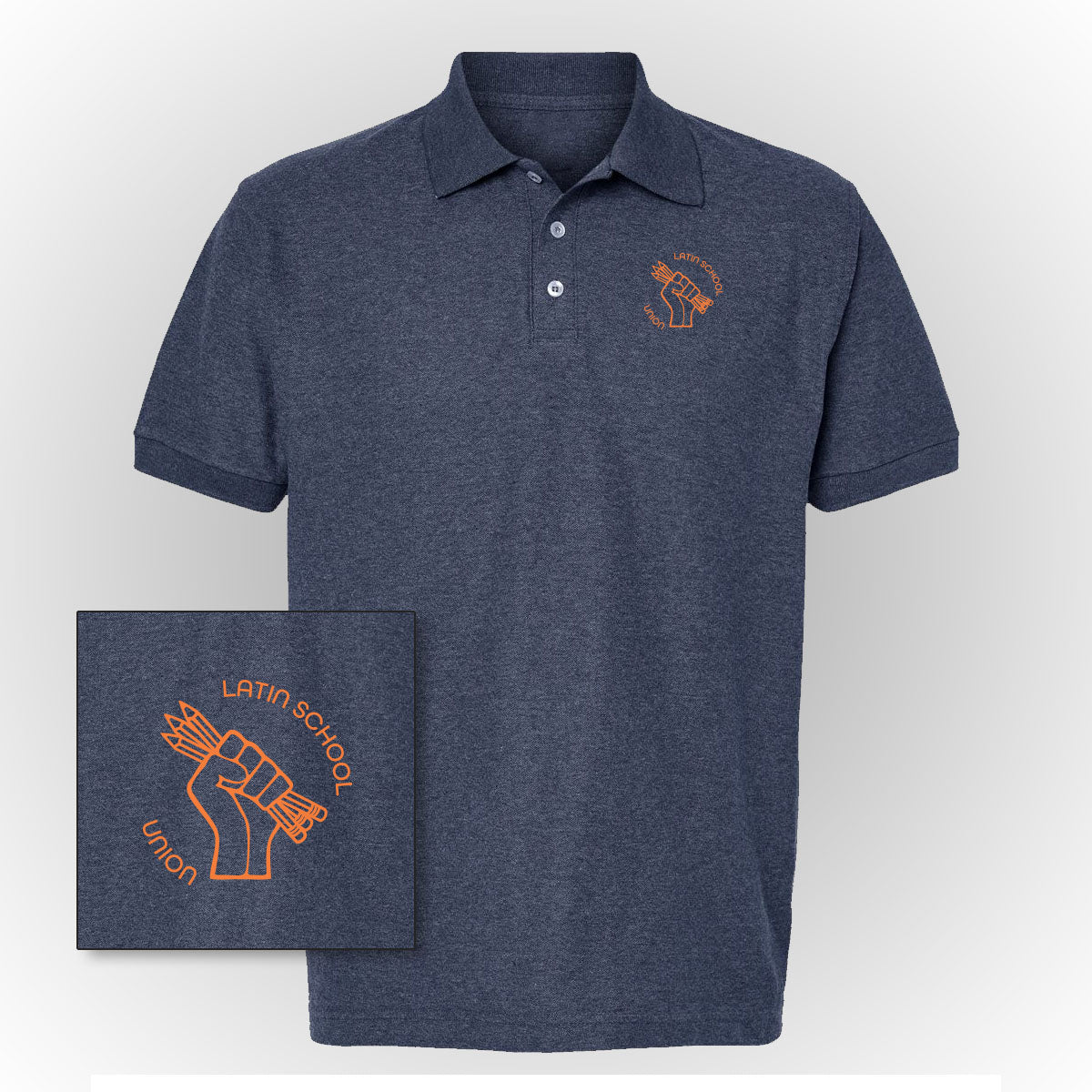 Fist Logo Polo - Latin School Union