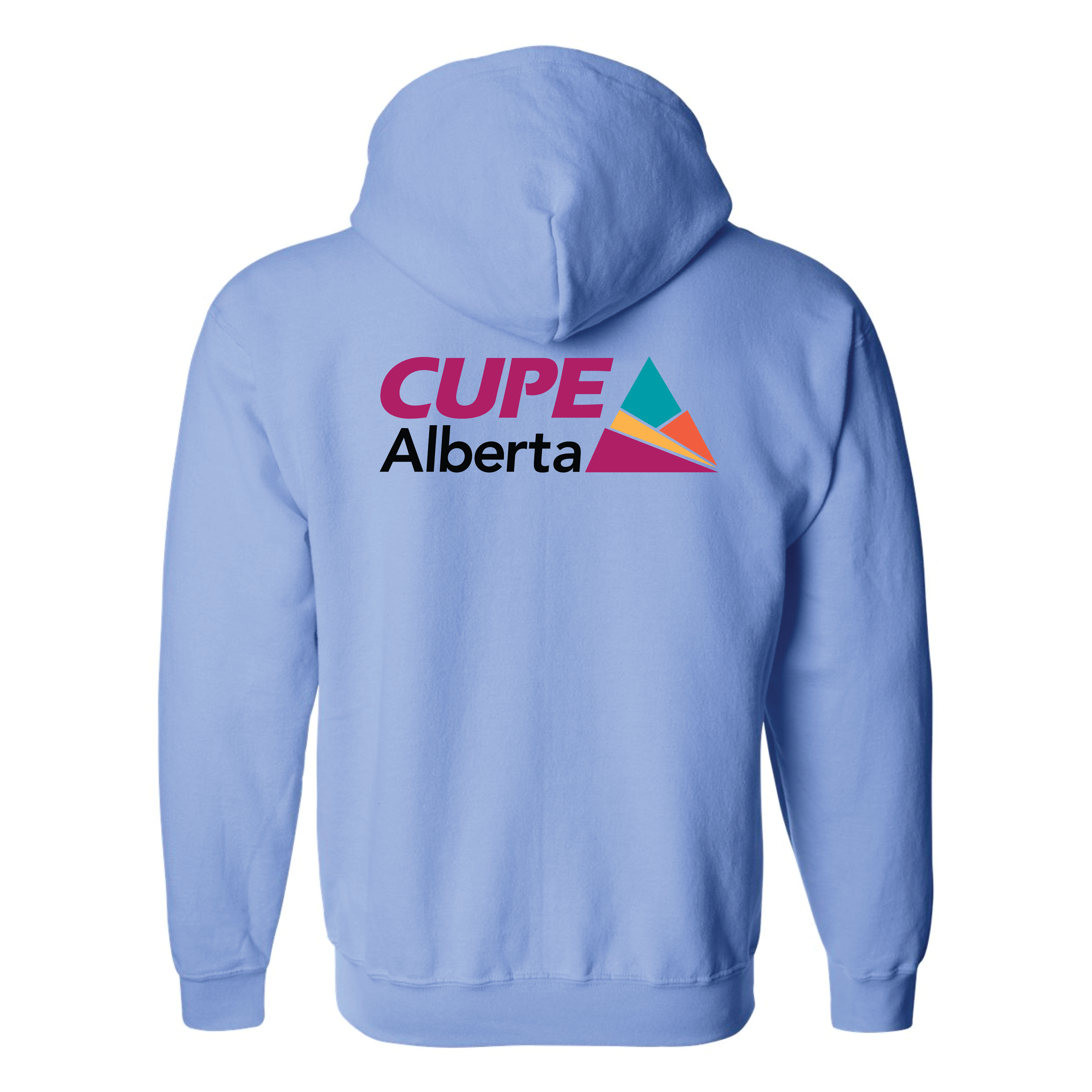Light Blue Full Zip - CUPE Alberta
