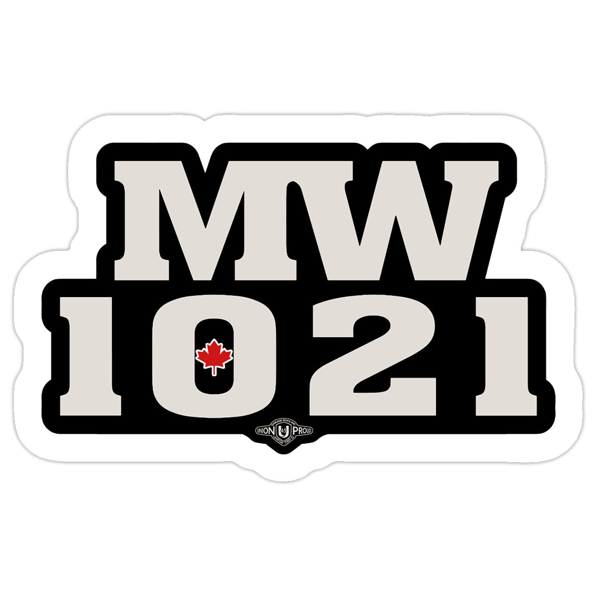 Millwrights 1021 - MW1021 Logo Decal