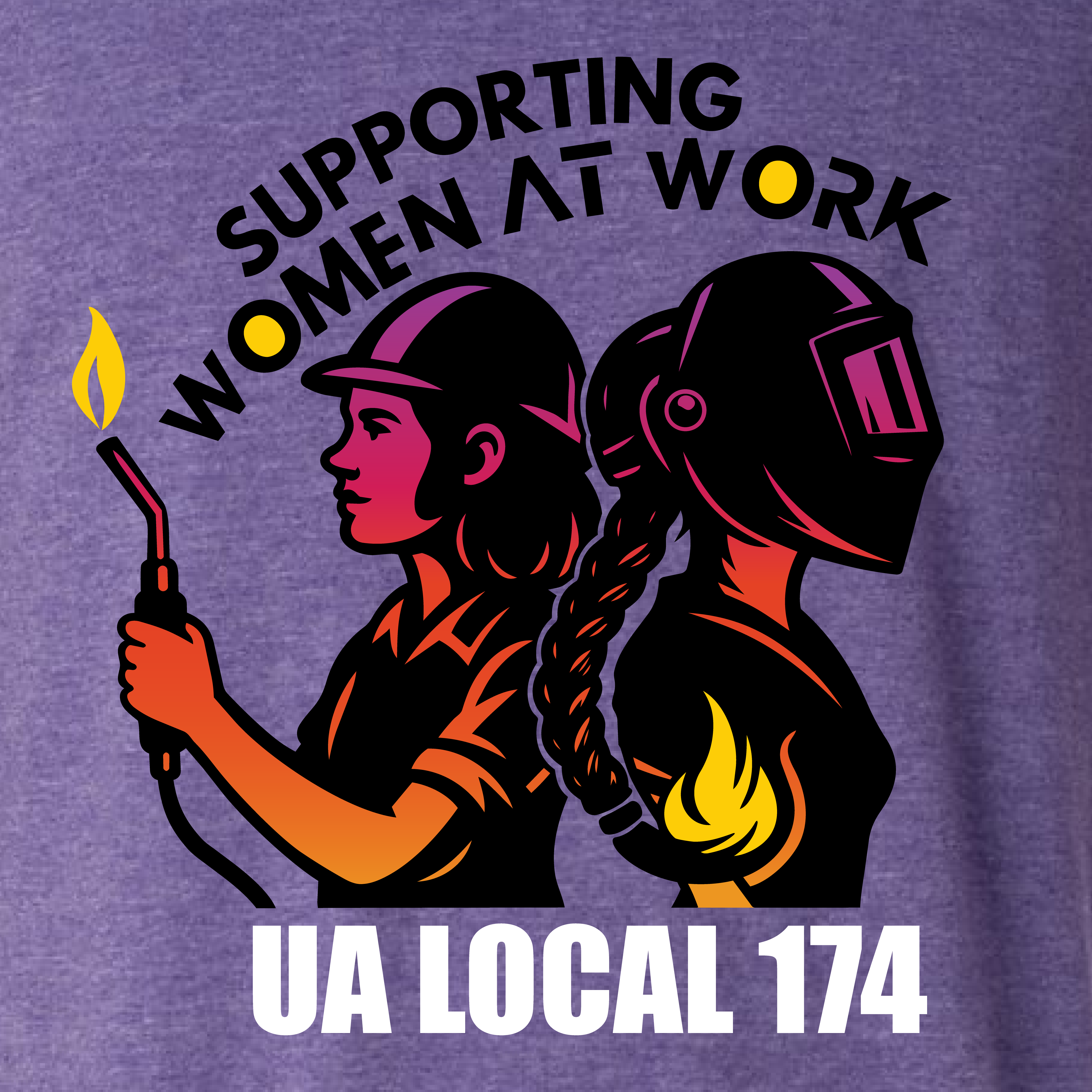 UA Local 174 Women At Work Apparel