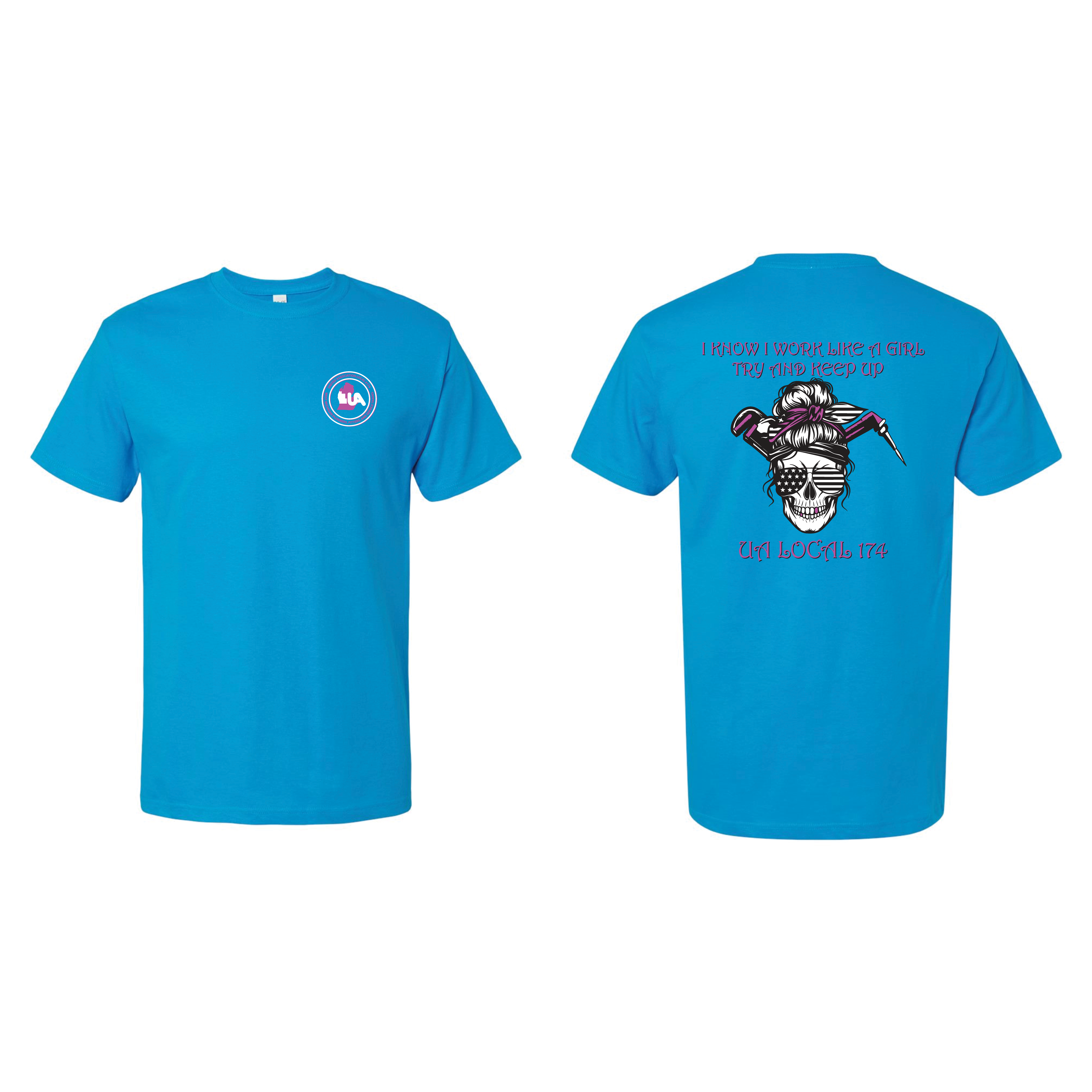 UA Local 174 Work Like A Girl Apparel