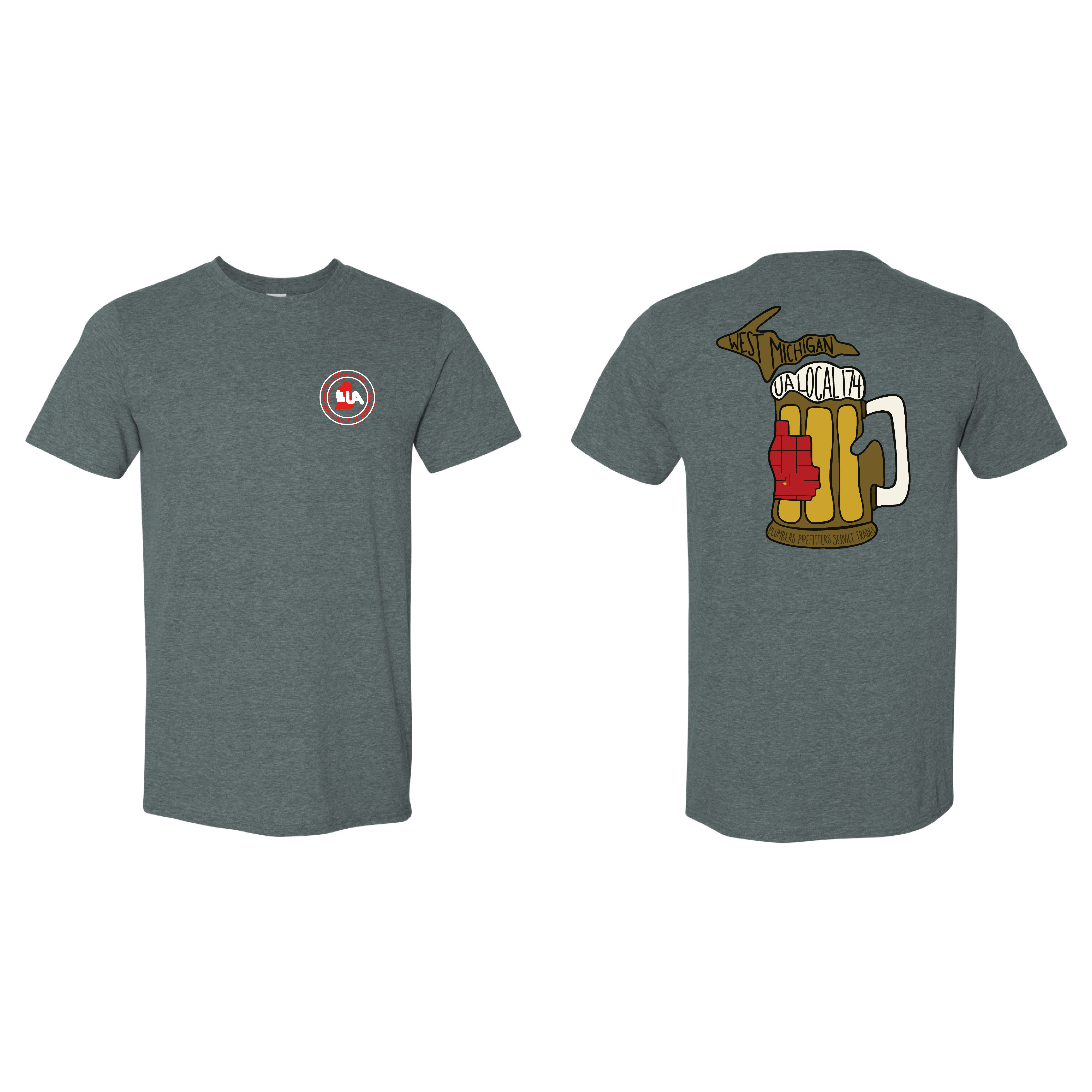 UA Local 174 Beer Mug Apparel