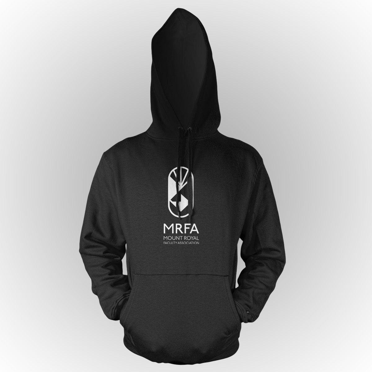 Mount Royal Faculty Association - Basic Logo Black Apparel