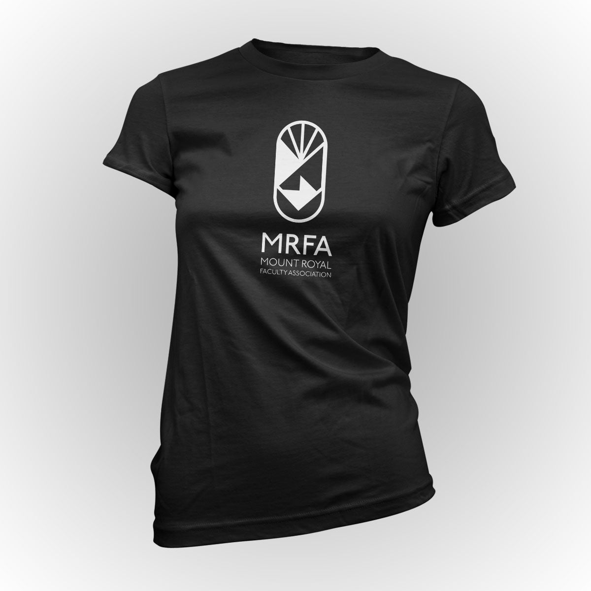 Mount Royal Faculty Association - Basic Logo Black Apparel