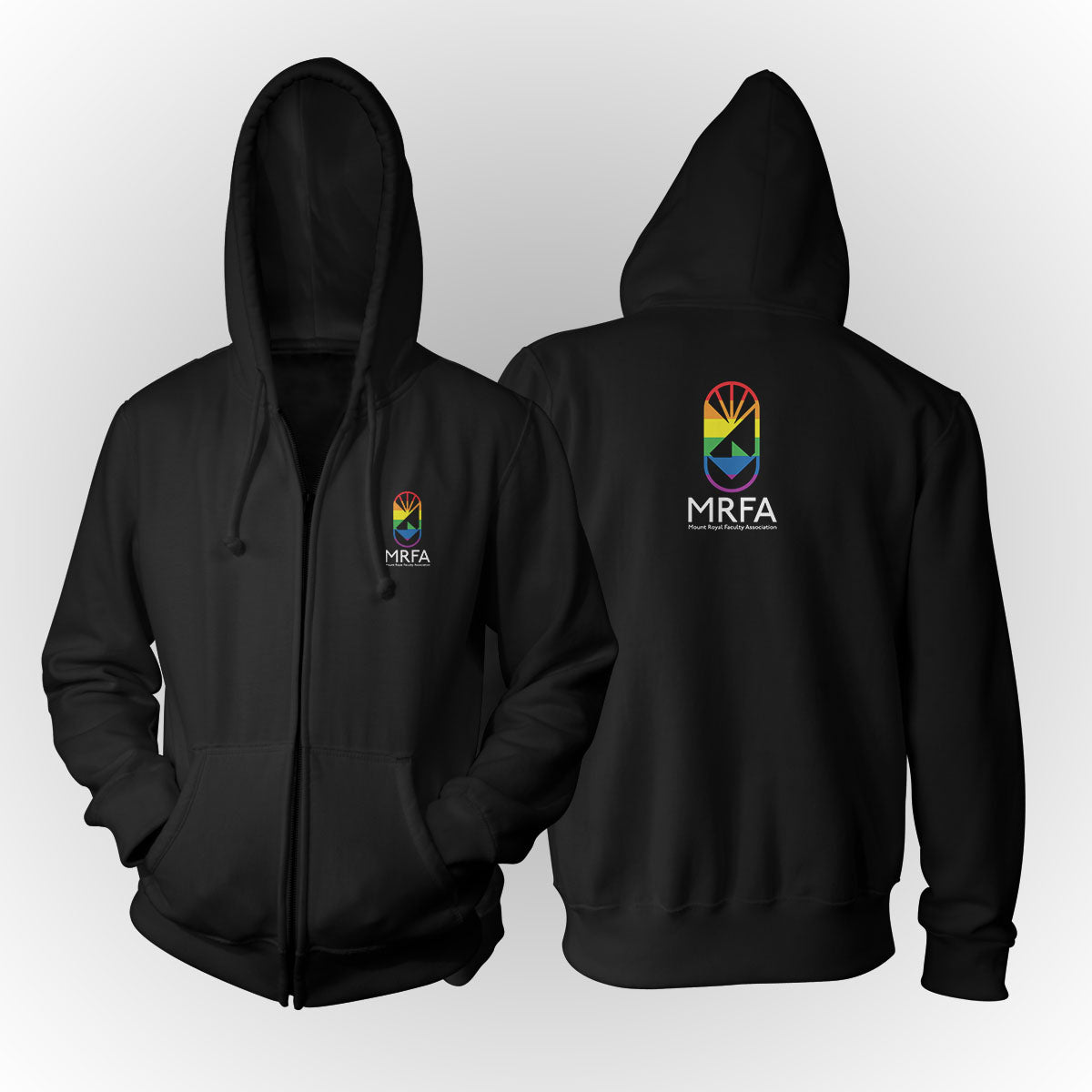 MRFA - Pride Flag (Black)