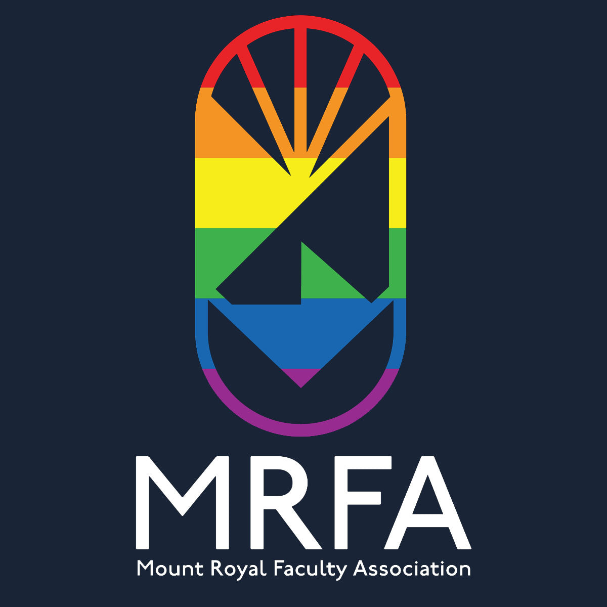 MRFA - Pride Flag (Navy)