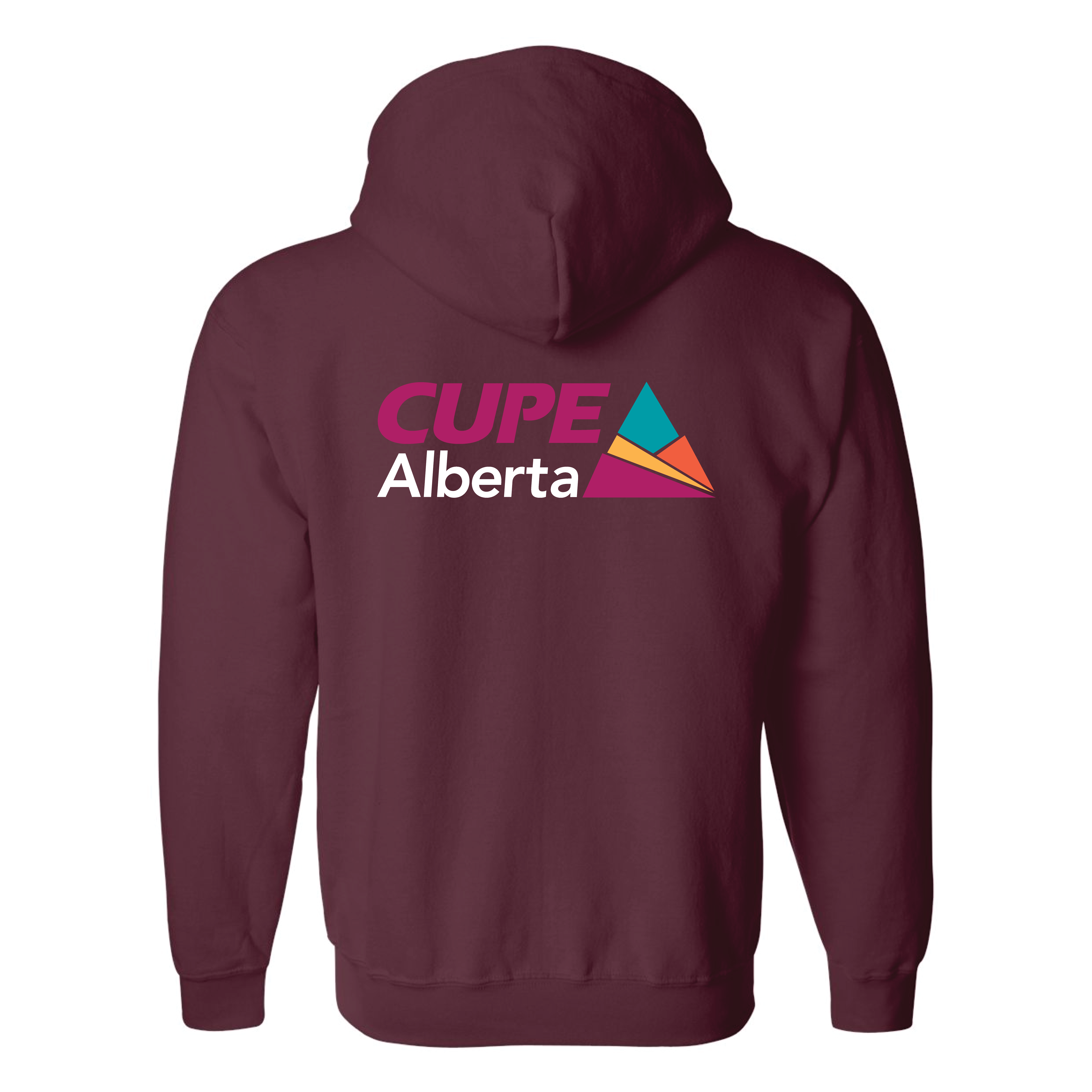 Maroon Full Zip - CUPE Alberta