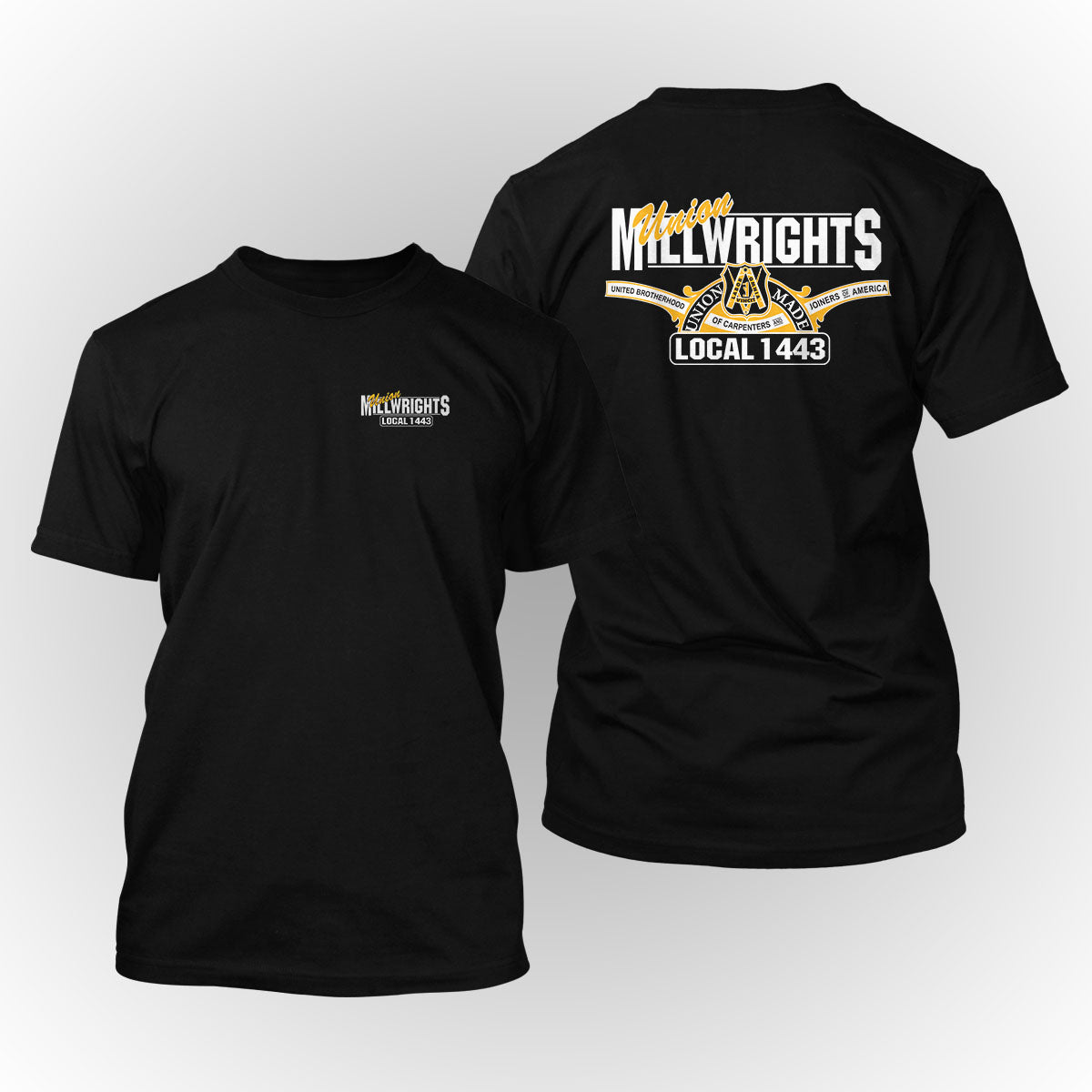 Millwright LU 1443 - Standard Logo Unisex T-Shirt