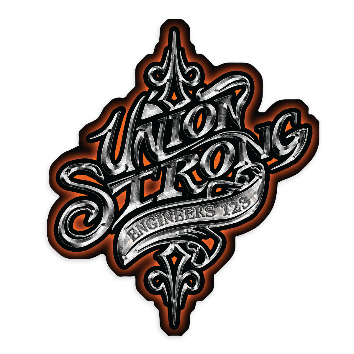 Operating Engineers Union Strong Decal