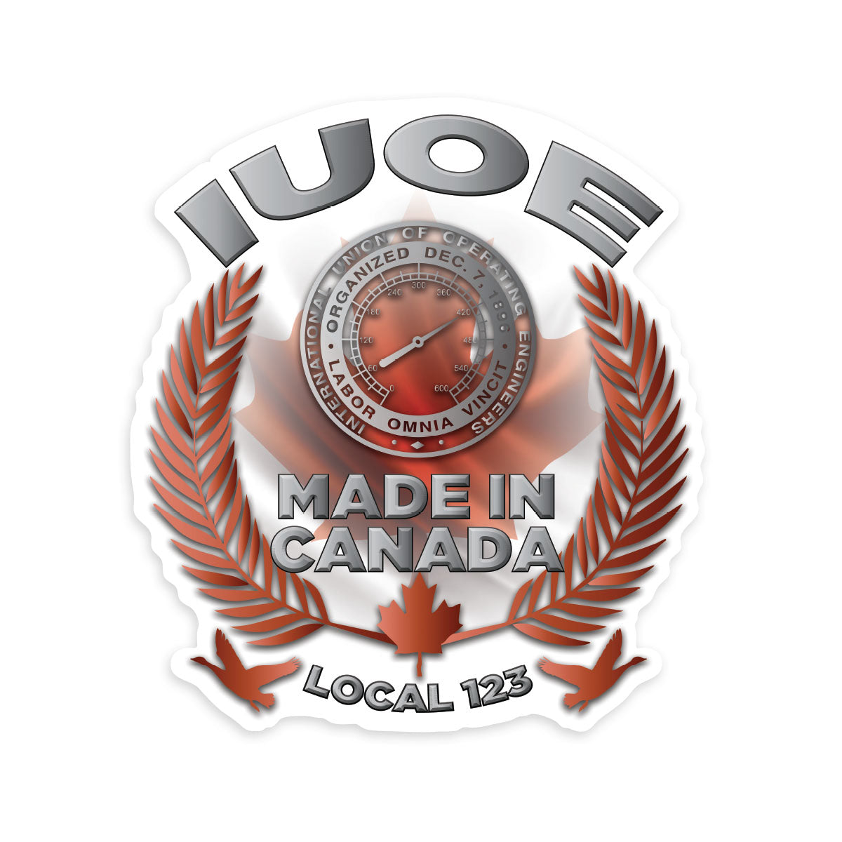 IUOE Canada Decal