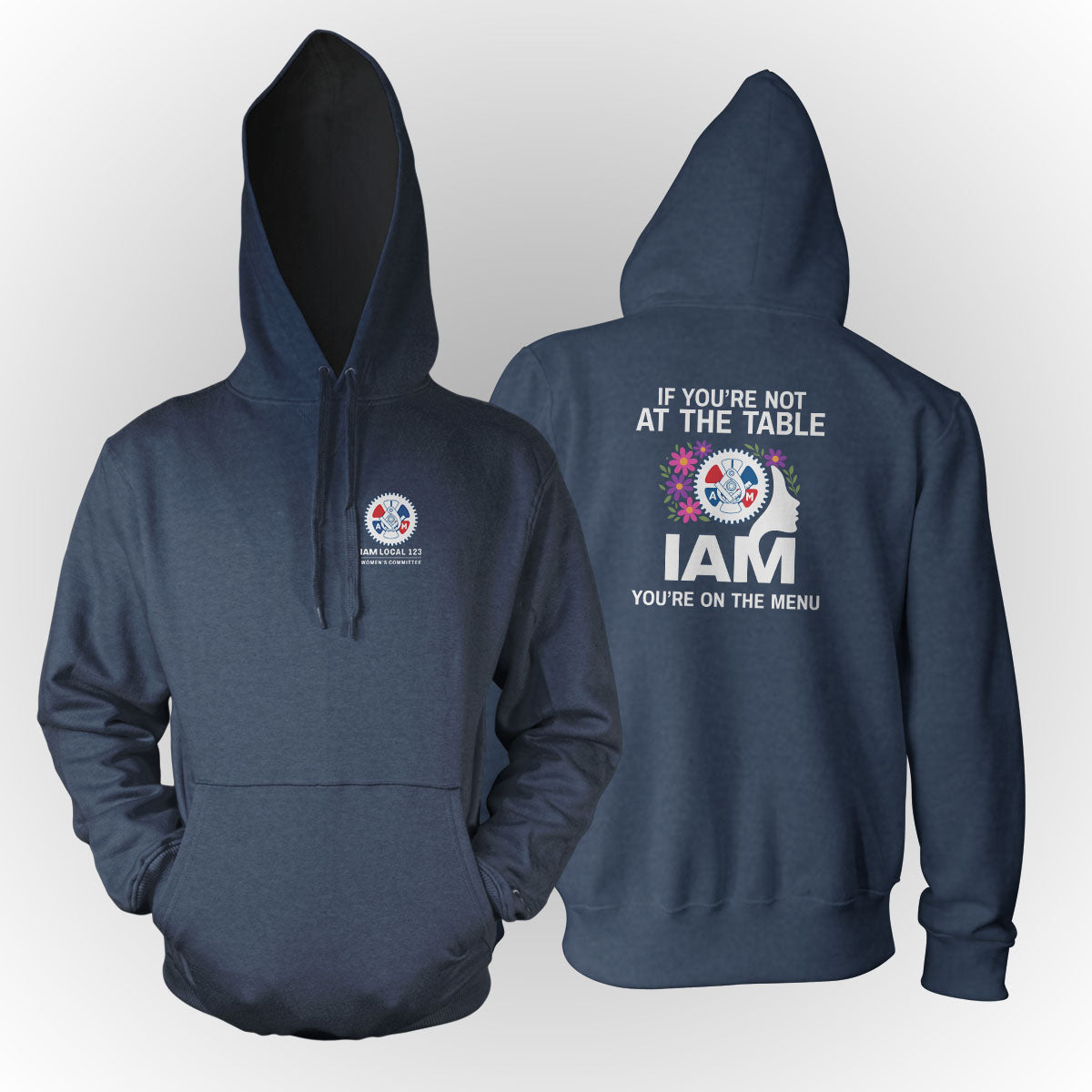 Machinists - At the Table Apparel (Heather Navy)