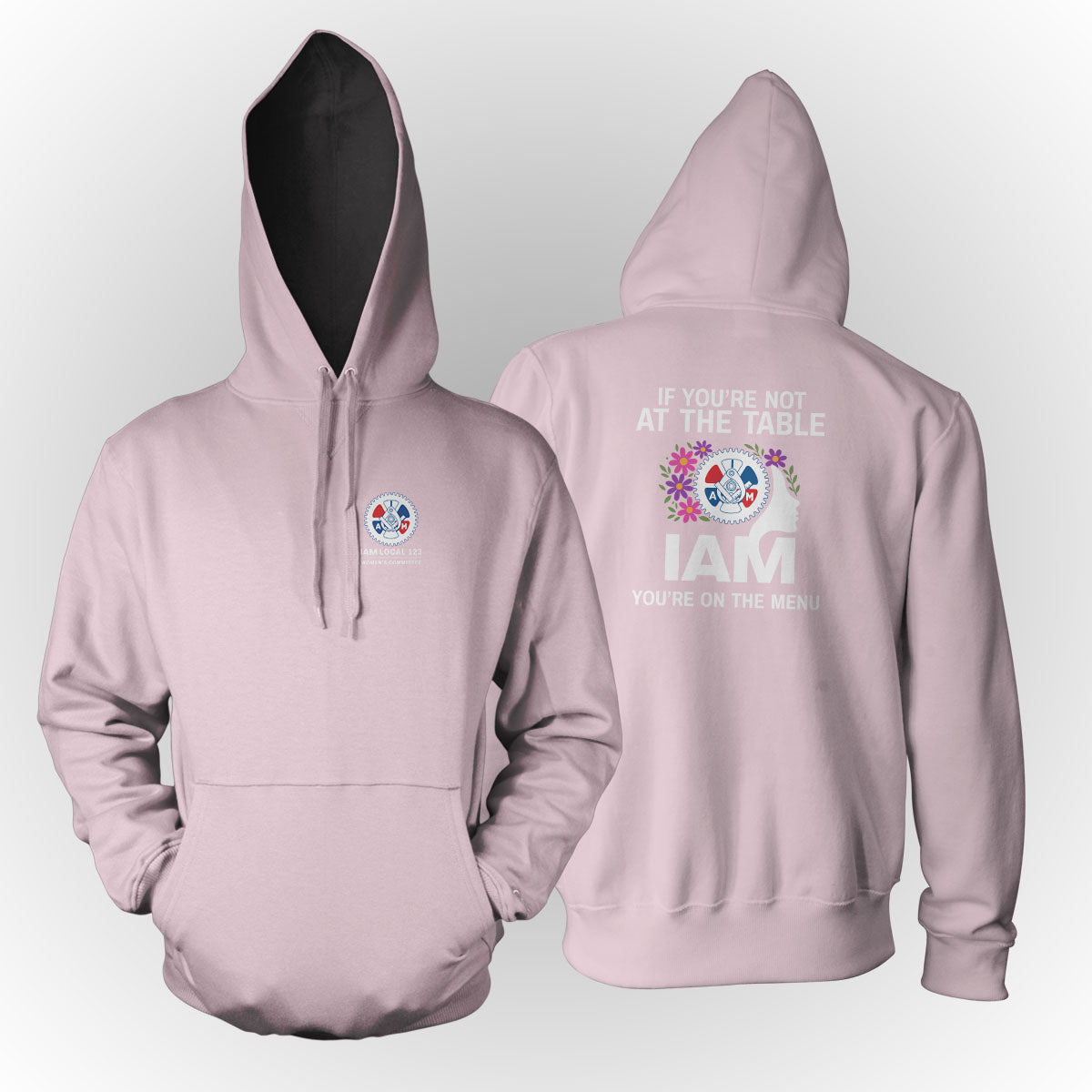 Machinists - At the Table Apparel (Light Pink)