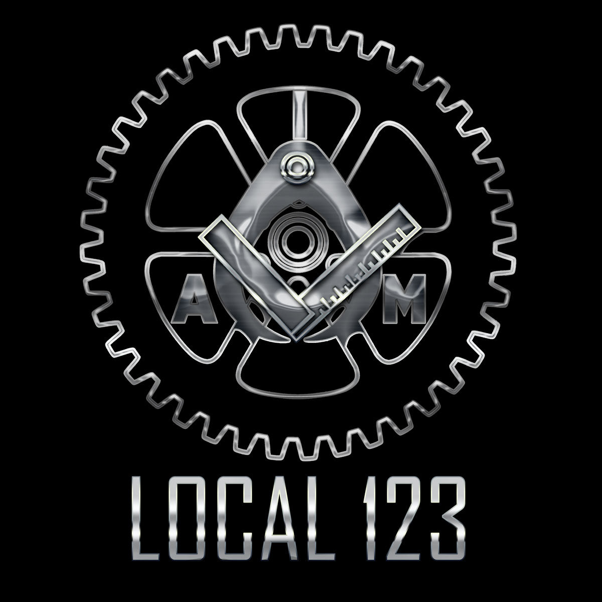 IAM Metallic Logo Apparel