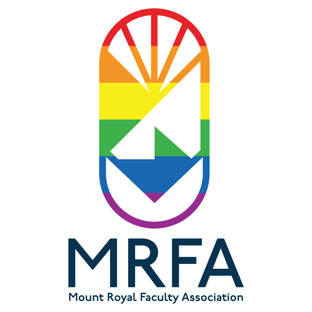 MRFA - Pride Flag (White)