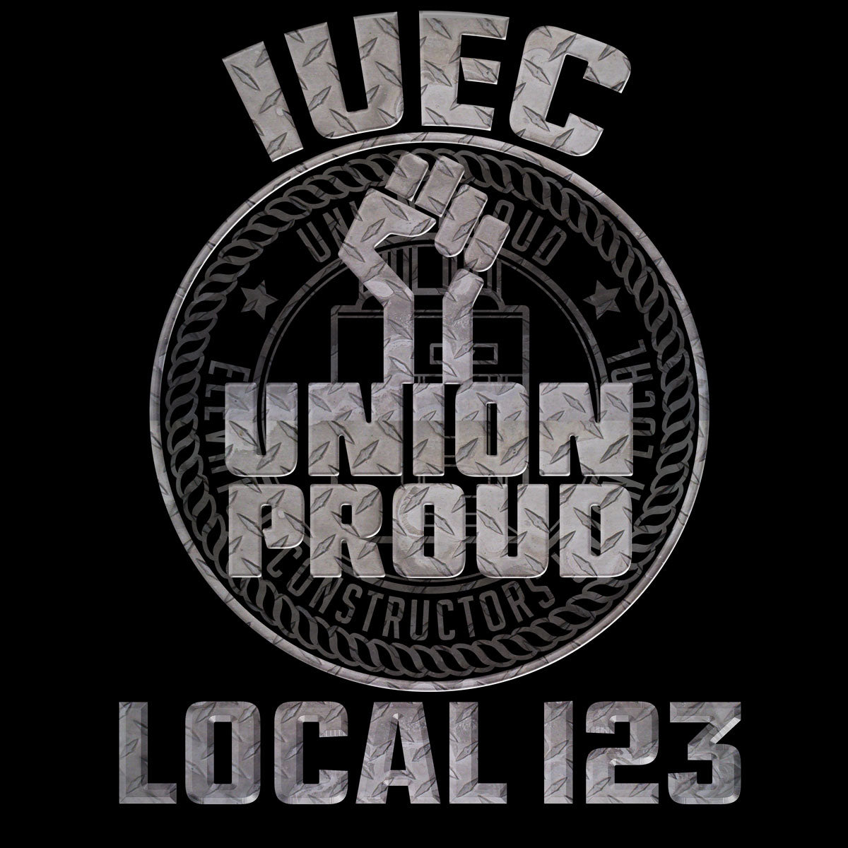 Elevator Constructors Union - Iron Fist Initials