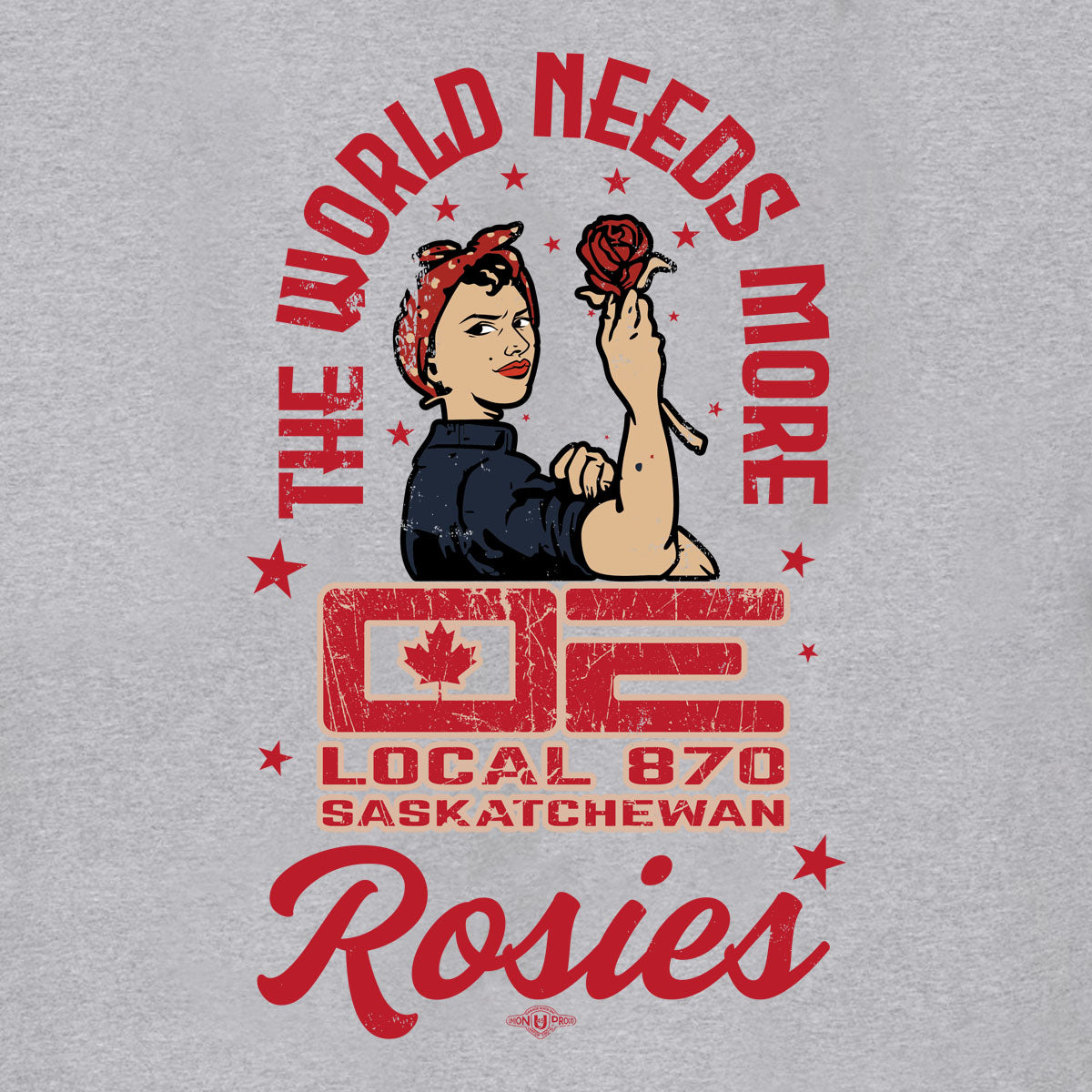 IUOE 870 - More Rosies (Heather Gray)