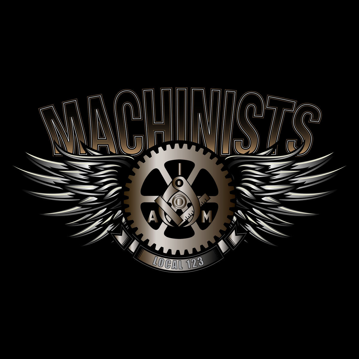 Machinists Steel Wings Apparel